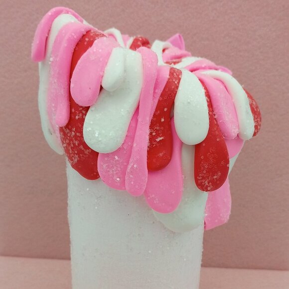 Peppermint Lady Christmas Candle, Christmas Decor, Home Decor, Christmas Candle - Picture 4 of 11